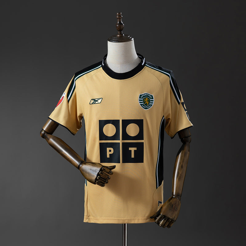 Sporting CP Jersey 2003-04 Away Retro Football Kit