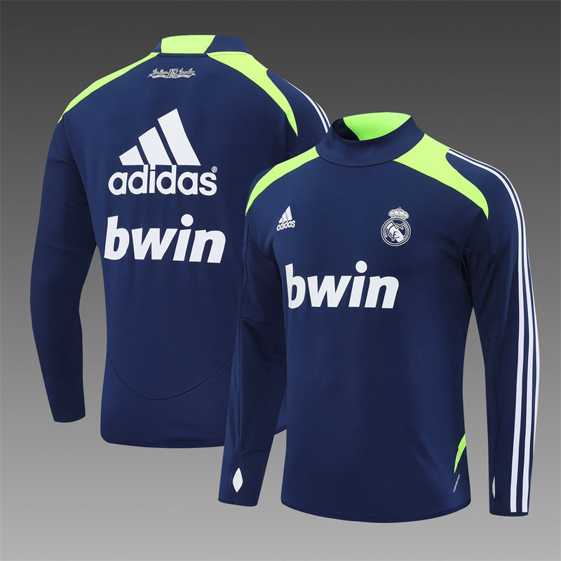 Retro Real Madrid Training Tracksuits 2012-13 Football Kit Soccer Jersey
