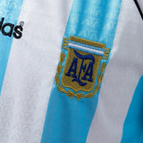 Argentina Jersey 1996 Home Retro Kit