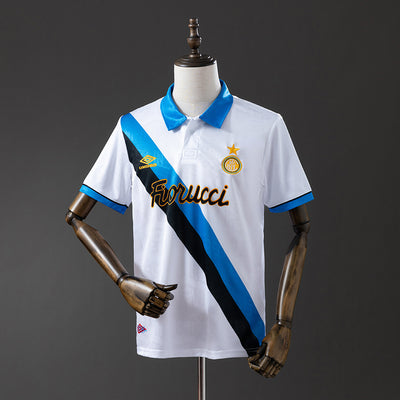 Inter Milan Jersey 1994-95 Away Retro Football Kit