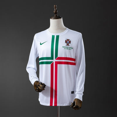 Portugal Jersey 2012 Away Retro Football Kit Long Sleeves