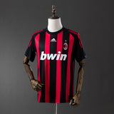 AC Milan Jersey 2008-09 Home Retro Football Kit