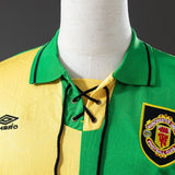 Man United Jersey 1992-94 Third Retro Football Kit Long Sleeves