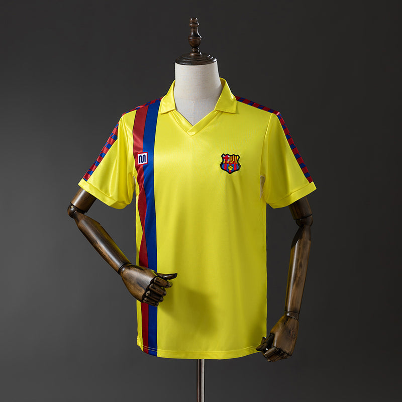 Barcelona Jersey 1981-84 Away Retro Football Kit