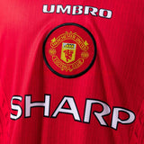 Man United Jersey 1996-98 Home Retro Football Kit