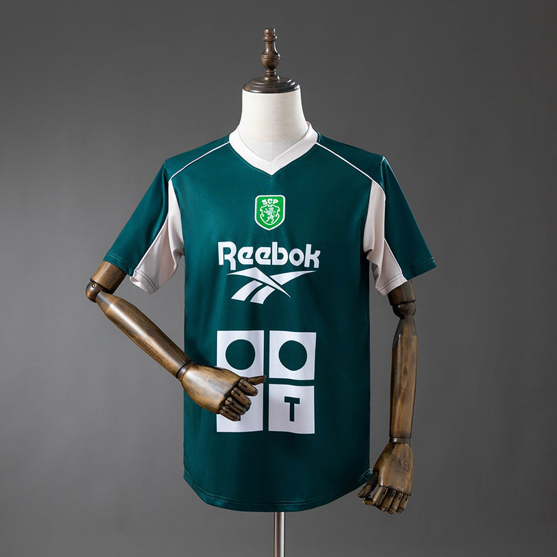 Retro Sporting CP Jersey 2000-01 Football Kit Soccer Jersey