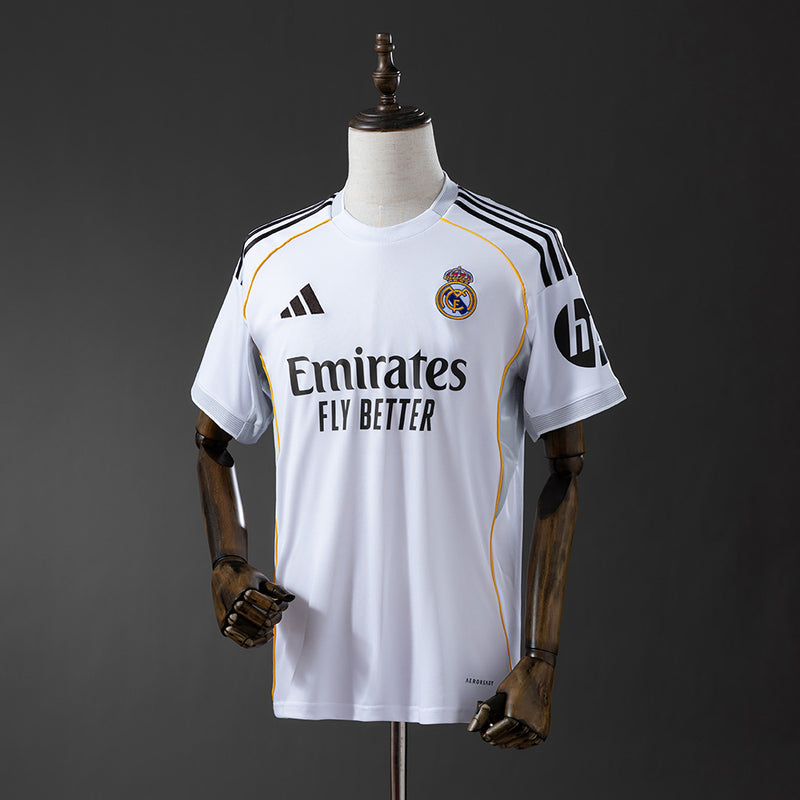Real Madrid Jersey 25/26 Home Kit Fans Version