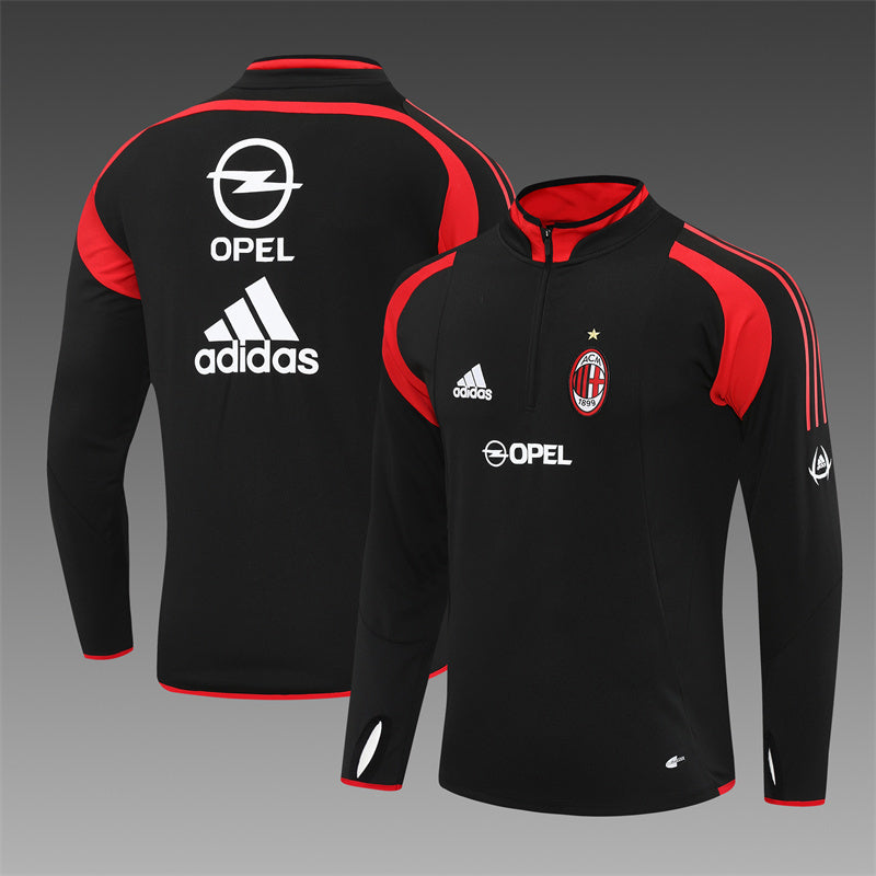 Retro AC Milan Training Tracksuits 2004-05 Football Kit Soccer Jersey