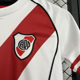 Kids River Plate Jersey 25/26 Home Football Kit Soccer Jersey