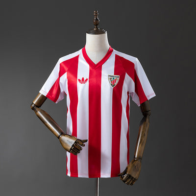 Athletic Bilbao Jersey 1985-88 Home Retro Football Kit