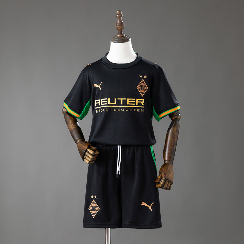 Kids Mönchengladbach Away Jersey 2026-2027 Football Kit Soccer Shirt