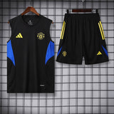 Man United Vest Set Training Tracksuits 25/26 Football Kit Soccer Jersey