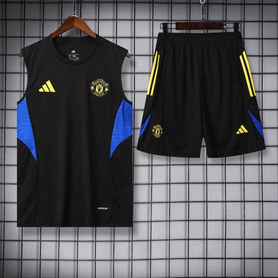 Manchester United Vest Set Training Tracksuits 25/26 Football Kit Soccer Jersey