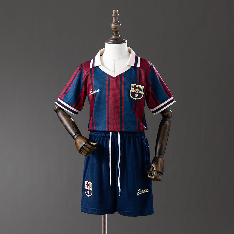 Kids Barcelona Jersey 25/26 Special Football Kit