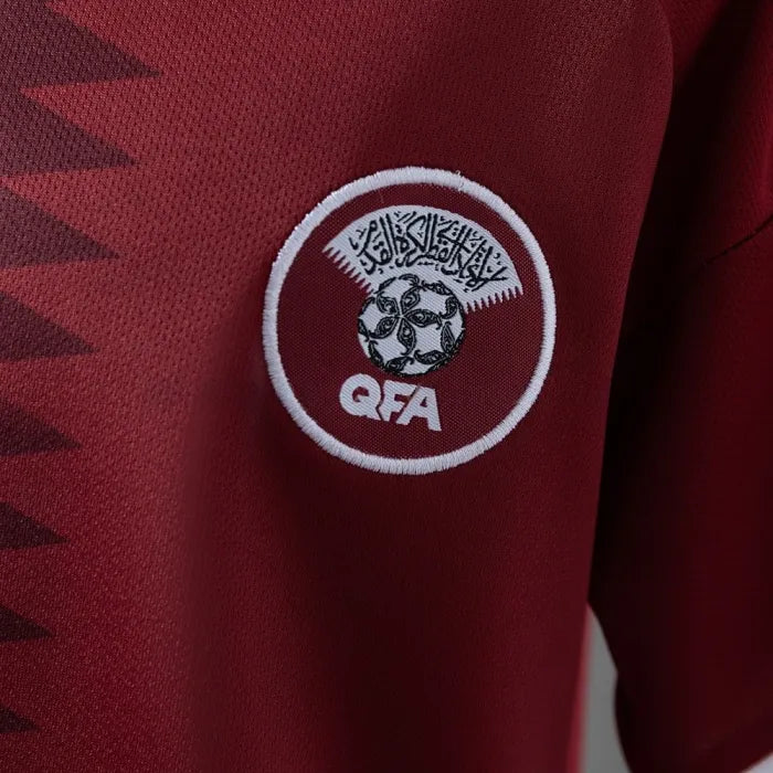 Kids Qatar Home Jersey 2026 World Cup Football Kit Soccer Shirt PalmSportss