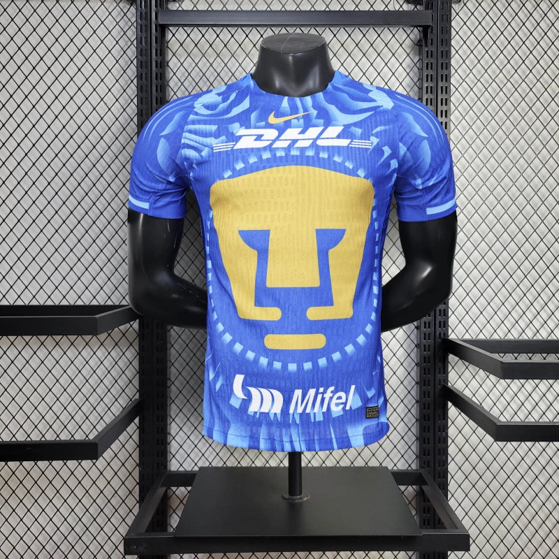 Player Version Pumas UNAM Jersey 25-26 Blue Football Kit Soccer Jersey