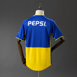 Boca Juniors Jersey 2002-03 Home Retro Football Kit