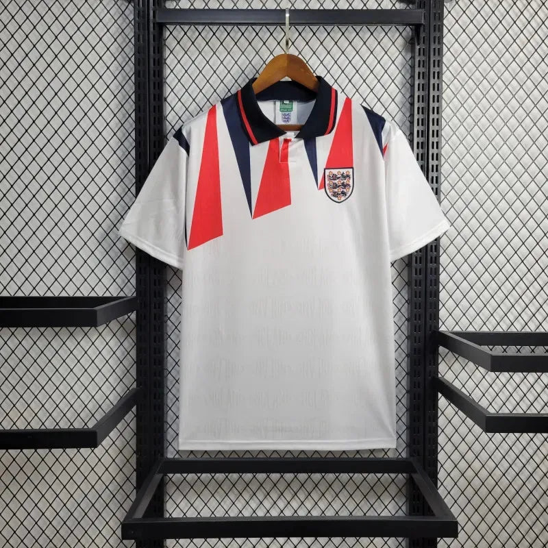 Camiseta retro de local de Inglaterra de 1992