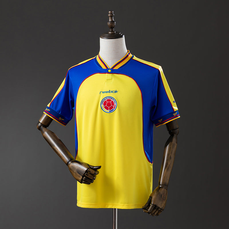 Colombia Jersey 2001-02 Home Retro Football Kit