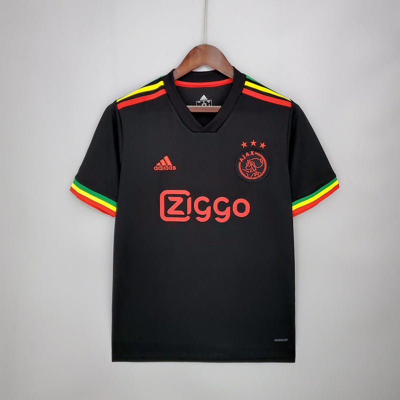 Retro Ajax Third Jersey 21/22 Football Kit Bob Marley