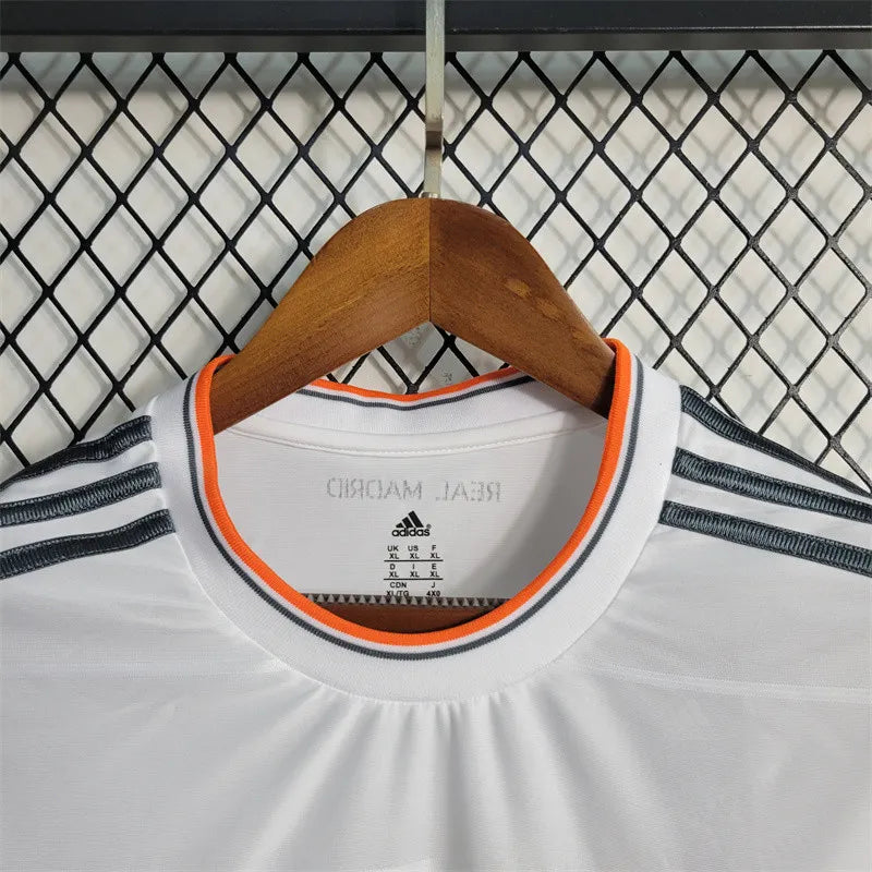 Real Madrid Home Jersey 13/14 Long Sleeve retro Football Kits