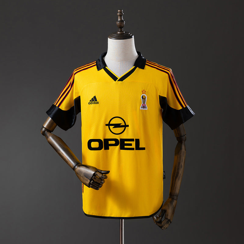 AC Milan Jersey 1999-00 Away Retro Football Jersey