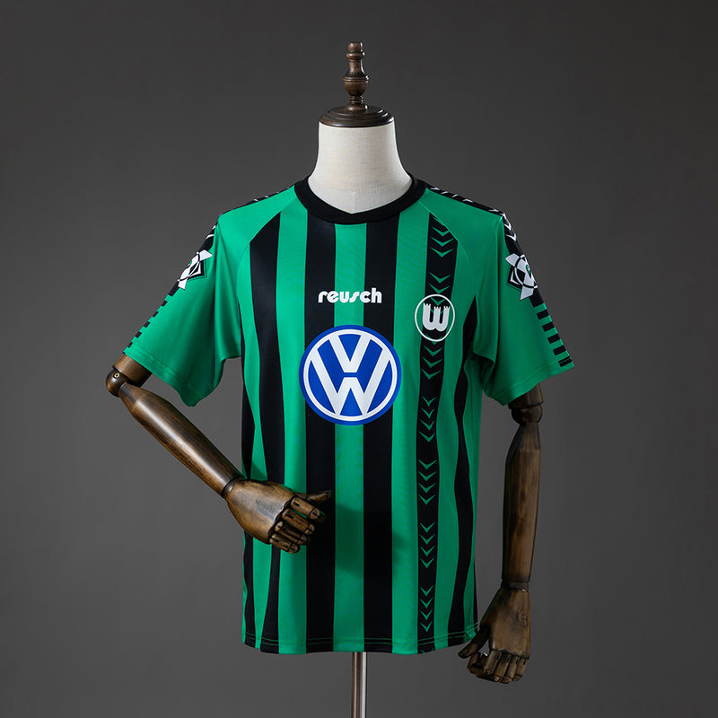 Wolfsburg Away Jersey 1995-1996 Retro Football Kit Soccer Shirt