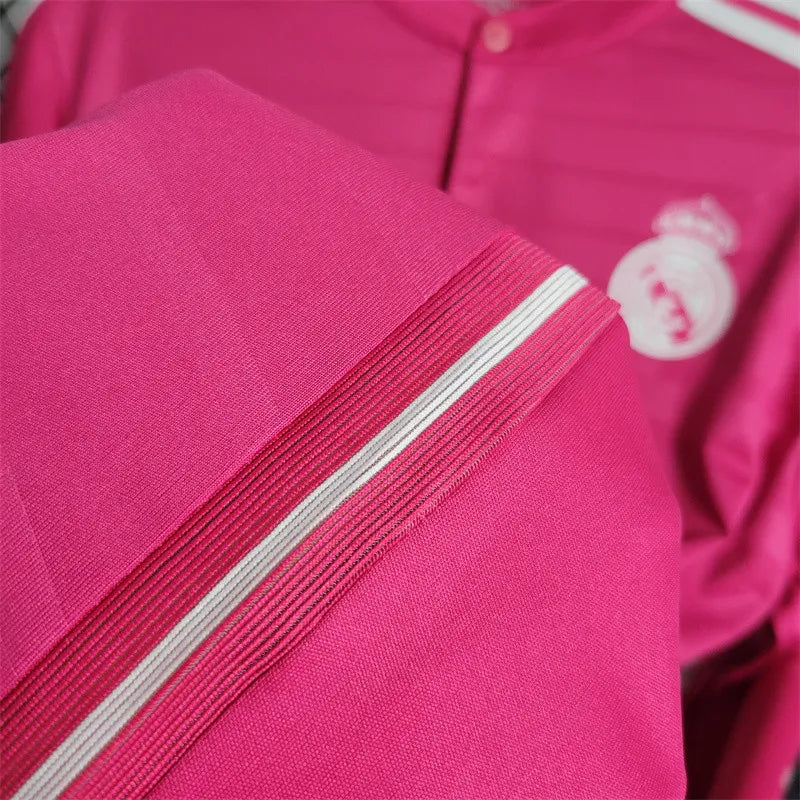 Real Madrid Jersey Away Kit 14/15 Retro Long Sleeves