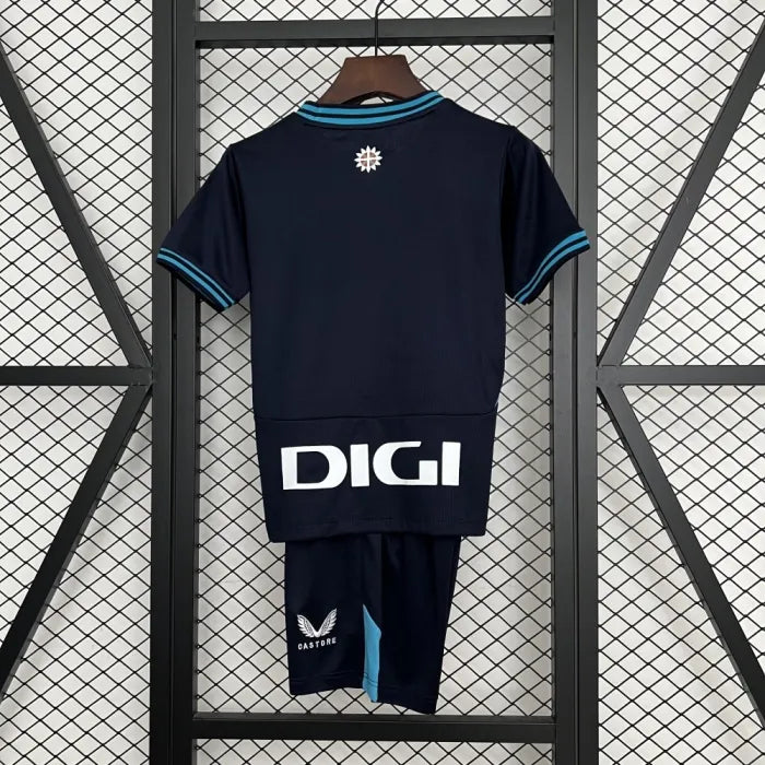 Kids Athletic Bilbao Jersey 25/26 Away Football Kit Soccer Jersey