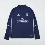 Retro Real Madrid Training Tracksuits 2016-17 Football Kit Soccer Jersey