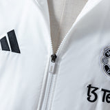Manchester United Windbreaker 2025-26 White Football Soccer Jacket