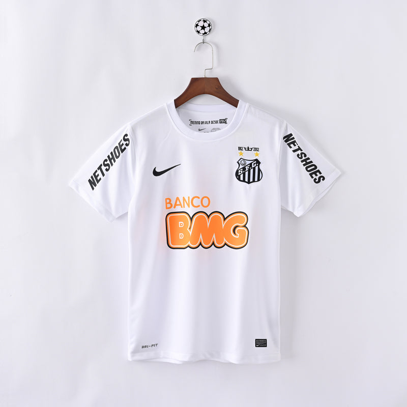 Retro Santos Jersey 12/13 Home Football Kit Soccer Shirt Neymar JR