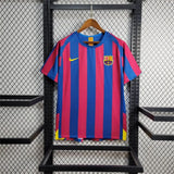 Retro Barcelona Jersey 2005-06 Home Football Kit Soccer Shirt - PalmSportss