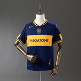 Boca Junios Jersey 2006-07 Home Retro Football Kit