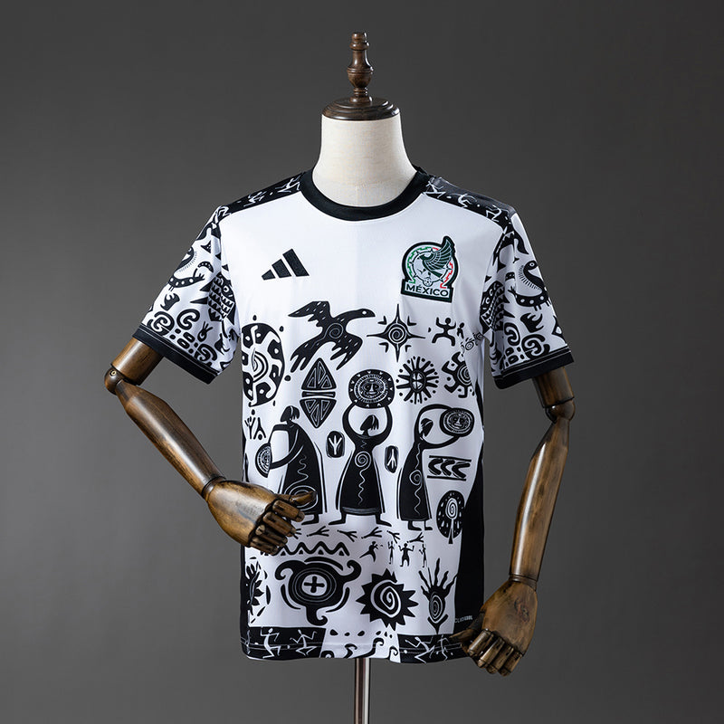 Mexico Jersey 2026 Black White Special Football Kit