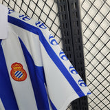 Retro version 1984-1989 Espanyol home Jersey
