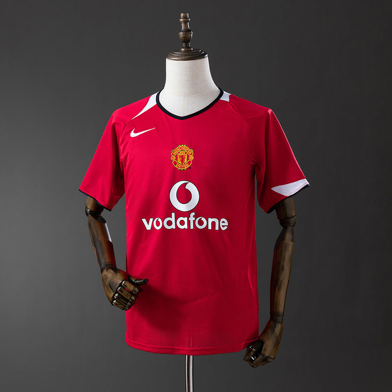 Manchester United Jersey 2004-06 Home Retro Football Kit