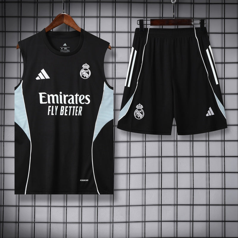 Real Madrid Vest Set Training Tracksuits 25/26 Football Kit Soccer Jersey