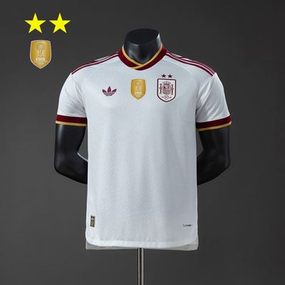 2-Star Player Version Spain Away Jersey 2026 World Cup Champion Football Kit Soccer Shirt