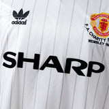 Man United Away Jersey1983-84 Retro Football Kit Soccer Shirt