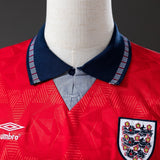 England Jersey 1990 Away Retro Kit