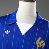 Retro France Home Jersey 1980-1982 Long Sleeves Football Kit Soccer Shirt