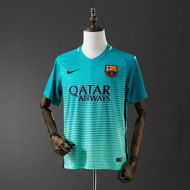 Barcelona Jersey 2016/17 Third Retro Football Kit