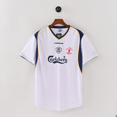 Retro Liverpool Away Jersey 2001-02 Football Kit Soccer Jersey