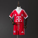 Kids Bayern Munich Jersey 25/26 Home Football Kit