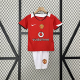 Retro Kids Man United Home Jersey 05/06
