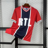 Retro Paris Saint-Germain Jersey 1975 PSG Away Football Kit Soccer Jersey