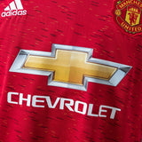 Man United Home Jersey 2020-21 Retro Football Kit Soccer Shirt