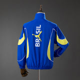 Brazil Windbreaker 2026 Blue Football Jacket PalmSportss