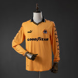 Retro Wolves Home Jersey 1998-99 Long Sleeves Football Kit Soccer Shirt